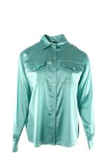 Pinko Blouse maat IT 38, Kleding | Dames, Blouses en Tunieken, Pinko, Verzenden, Nieuw, Groen