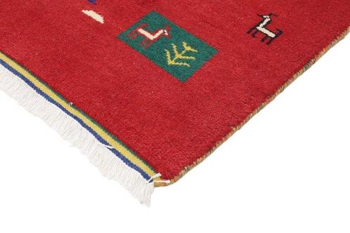 Gabbeh - Vloerkleed - 140 cm - 70 cm - Moderne Indiase, Huis en Inrichting, Stoffering | Tapijten en Kleden