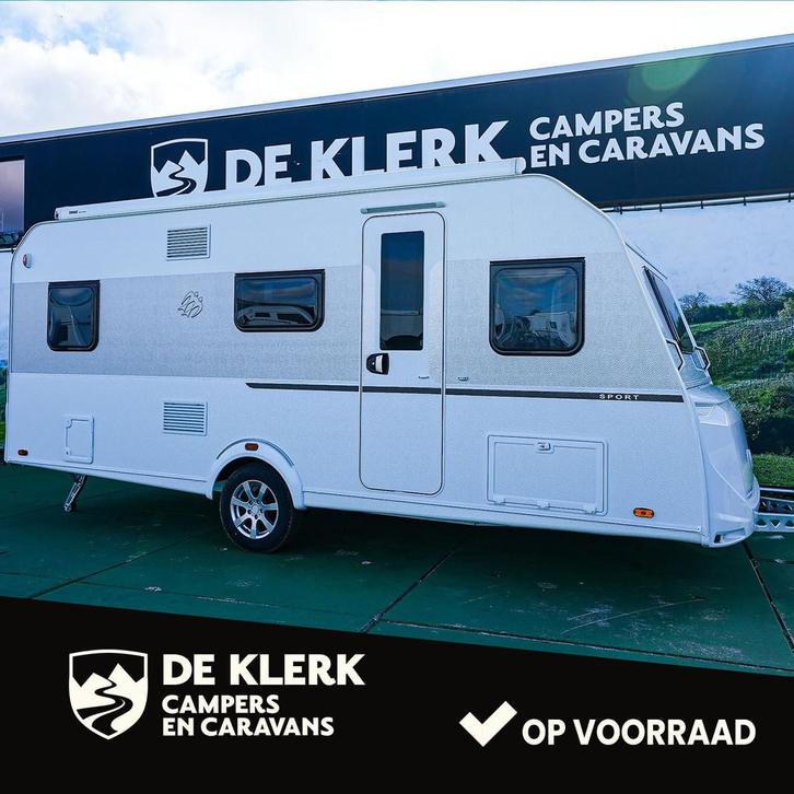 Knaus SPORT 500 KD, Caravans en Kamperen, Caravans, tot en met 6, Knaus, 7 tot 8 meter, Ophalen