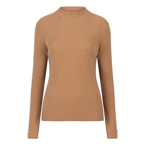 -30% Esqualo  Esqualo Sweater f24-07526 brandy  maat XXL, Kleding | Dames, Truien en Vesten, Bruin, Nieuw, Verzenden