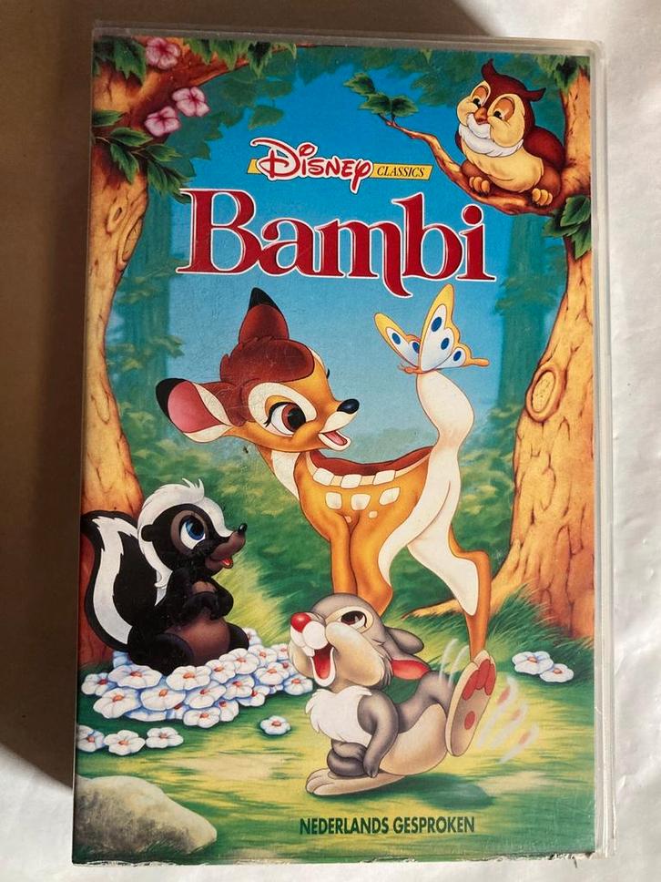 BAMBI (VHS), Cd's en Dvd's, VHS | Film, Gebruikt, Verzenden