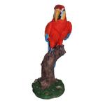 Decoratie rode papegaai 32 cm - Decoratie vogels, Huis en Inrichting, Woonaccessoires | Overige, Nieuw, Ophalen of Verzenden