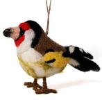 Hanger Vilt Vogel - Puttertje - 15x8cm - Homedeco - Handmade, Ophalen of Verzenden, Nieuw