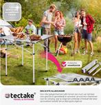 2dekans | tectake® - Campingtafel - Opklapbaar - Incl., Huis en Inrichting, Tafels | Eettafels, Ophalen of Verzenden, Zo goed als nieuw