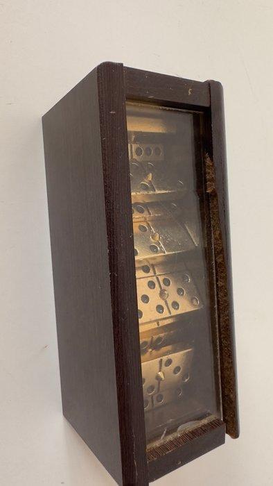 Spelstuk - Dominó - Metaal, Antiek en Kunst, Curiosa en Brocante