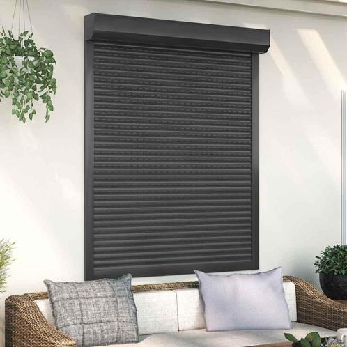 vidaXL Rolluik 120x150 cm aluminium antracietkleurig, Doe-het-zelf en Verbouw, Kozijnen en Schuifpuien, Nieuw, Verzenden