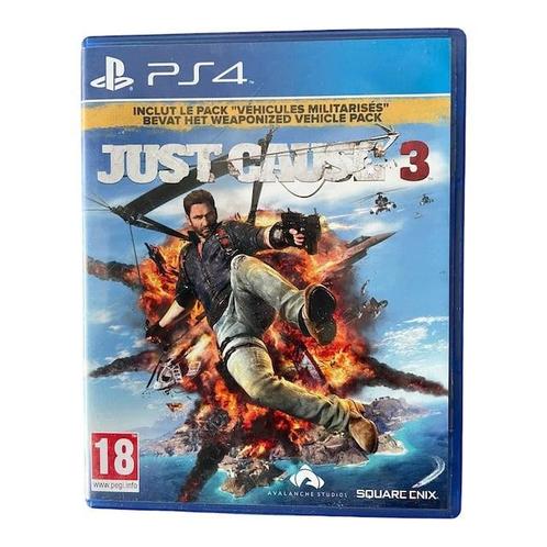 Just Casue 3 (COVER 2) (PS4) (TWEEDEHANDS), Spelcomputers en Games, Games | Sony PlayStation 4, Verzenden
