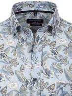Casa Moda Gebloemd Linnen Overhemd Button Down Boord, Kleding | Heren, Overhemden, Nieuw, Blauw, Verzenden