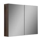 Badkamerkast Cuba 90 x 16 x 70 cm Bruin Eiken Spiegelkast, Verzenden, Nieuw, Spiegelkast