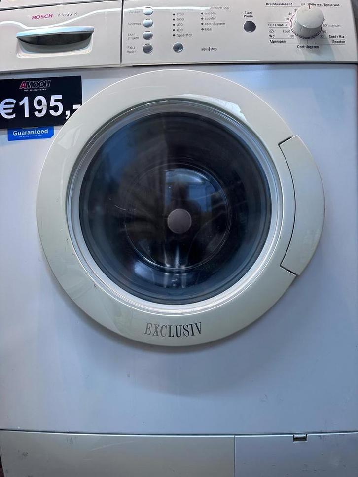 Tweedehands Bosch wasmachine met garantie, Witgoed en Apparatuur, Wasmachines, 85 tot 90 cm, 1200 tot 1600 toeren, 6 tot 8 kg
