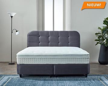 Opberg Boxspring Rondo Antraciet - 160x200 cm beschikbaar voor biedingen