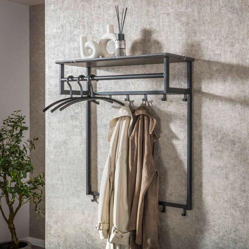 Kapstok Bailey 12 haaks, Huis en Inrichting, Woonaccessoires | Kapstokken, Verzenden