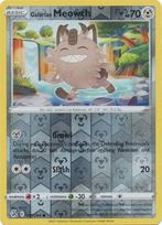 Galarian Meowth 180/264 reverse holo (Fusion Strike), Ophalen of Verzenden, Nieuw, Losse kaart, Foil