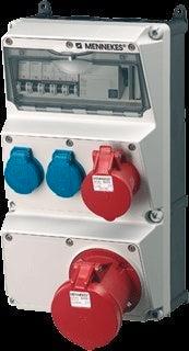 Mennekes AMAXX CEE Stekkerdoos Combinatie - 930055, Doe-het-zelf en Verbouw, Elektra en Kabels, Overige typen, Nieuw, Verzenden