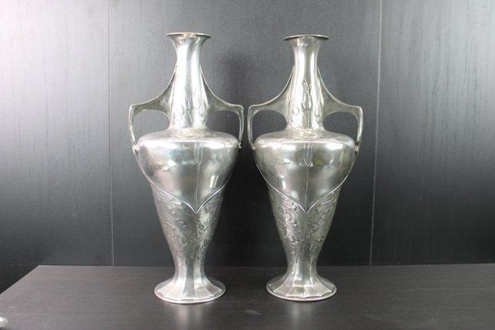 Orivit - Vaas - Art Nouveau grote bloemrijke paar gepolijste, Antiek en Kunst, Kunst | Designobjecten