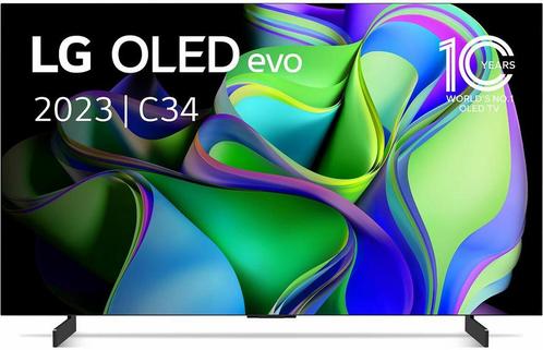 LG OLED42C35 - 42 inch OLED 4K Ultra HD 100 Hz Smart TV, Audio, Tv en Foto, Televisies, 100 cm of meer, Smart TV, 100 Hz, 4k (UHD)