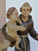 sculptuur, SantAntonio di Padova con Bambino - 64 cm - Hout