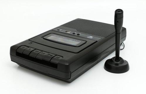 GPO CRS132 - Draagbare cassetterecorder, USB en microfoon, Audio, Tv en Foto, Mediaspelers, Nieuw, Verzenden