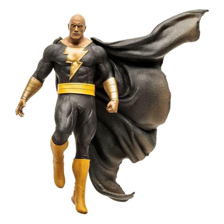DC Black Adam Movie Posed PVC Statue Black Adam by Jim Le..., Verzamelen, Film en Tv, Nieuw, Ophalen of Verzenden
