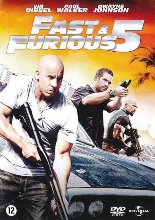 Fast and Furious 5 (dvd tweedehands film), Cd's en Dvd's, Dvd's | Actie, Zo goed als nieuw, Ophalen of Verzenden