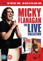 Micky Flanagan: Live Collection DVD (2013) Micky Flanagan, Cd's en Dvd's, Dvd's | Komedie, Zo goed als nieuw, Verzenden