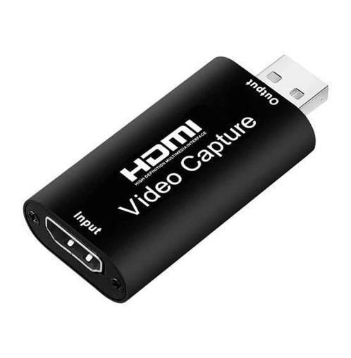 Video Capture Card - HDMI naar USB 2.0 - 1080p Full HD -, Audio, Tv en Foto, Audiokabels en Televisiekabels, Nieuw, Verzenden