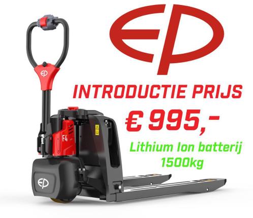Nieuwe elektrische Pallettrucks vanaf € 995,-