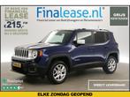 Jeep Renegade 2.0 MultiJet Limited 4x4 141PK VAN PDC €215pm, Overige carrosserieën, Blauw, Nieuw, Lease