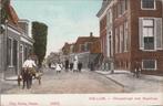 KOLLUM - Dorpsstraat met Raadhuis, Verzamelen, Ansichtkaarten | Nederland, Verzenden, Gelopen
