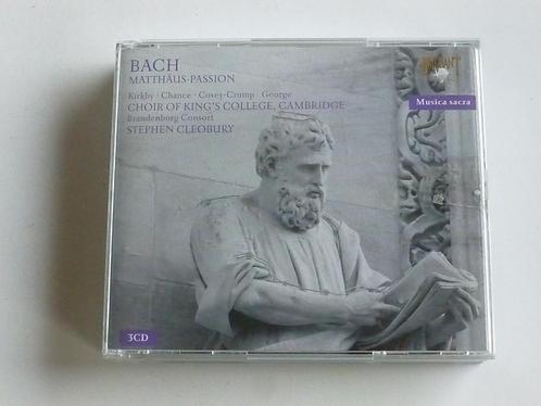 Bach - Matthäus Passion / Kirkby, Stephen Cleobury (3 CD), Cd's en Dvd's, Cd's | Klassiek, Verzenden