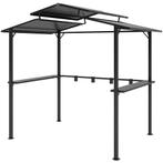 TRUUSK Grillpaviljoen 250 X 160 X 250 Cm Waterdicht Tuinpavi, Verzenden, Nieuw