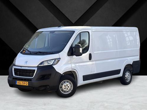 Peugeot Boxer GB L2H1 333 Premium 2.2 BlueHDi 140pk, Auto's, Bestelauto's, Dealer onderhouden, Lease, Zwart, Handgeschakeld, Wit