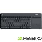 Logitech Keyboard K400 Plus Zwart Draadloos toetsenbord, Verzenden, Nieuw, Logitech