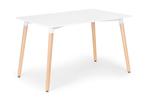Scandinavische Eettafel Wit 120cm - OP=OP - Mis deze deal..., Huis en Inrichting, Tafels | Eettafels, 100 tot 150 cm, Scandinavisch