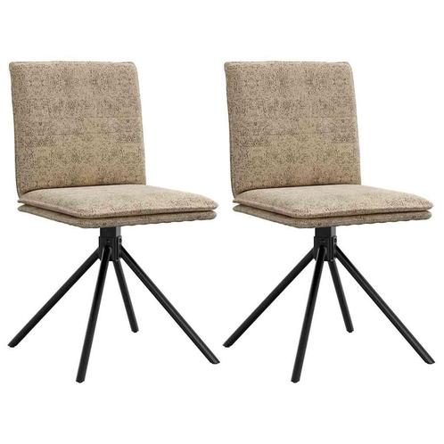 vidaXL Eetkamerstoel kunstsuède lichtgrijs, Huis en Inrichting, Stoelen, Nieuw, Verzenden