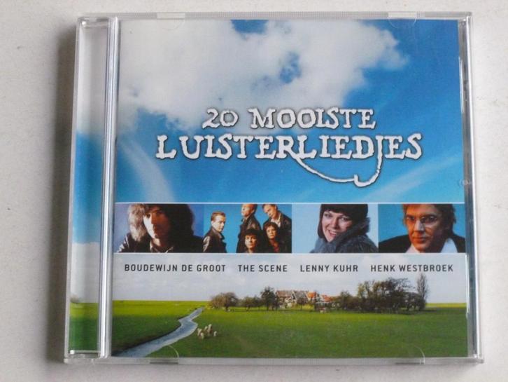 20 Mooiste Luisterliedjes, Cd's en Dvd's, Cd's | Nederlandstalig, Zo goed als nieuw, Verzenden