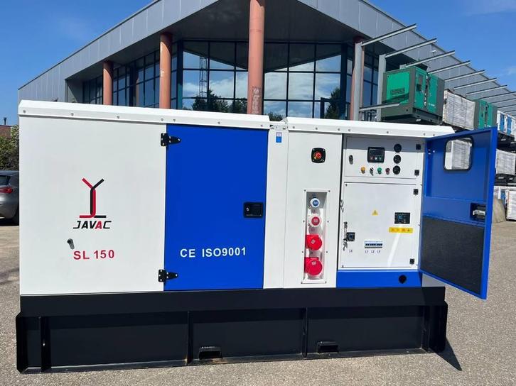 Javac JAVAC 150 KVA - SL-150 stroomgenerator NIEUW, Zakelijke goederen, Machines en Bouw | Aggregaten, Ophalen
