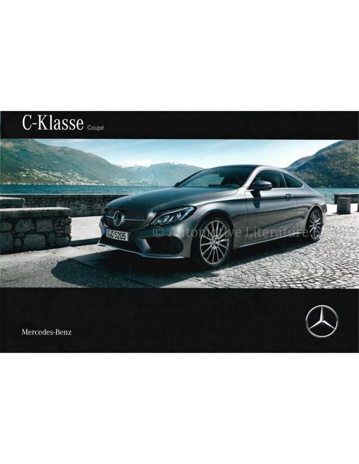2016 MERCEDES BENZ C KLASSE COUPÉ BROCHURE DUITS, Boeken, Auto's | Folders en Tijdschriften