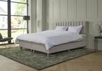 ACTIE! Boxspring Corsica 160 200 Beige, Huis en Inrichting, Verzenden, Beige, 200 cm, Modern
