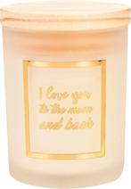 Small scented candles gold/white - To the moon, Ophalen of Verzenden, Nieuw