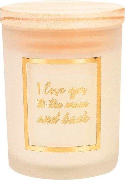 Small scented candles gold/white - To the moon, Huis en Inrichting, Woonaccessoires | Kandelaars en Kaarsen, Ophalen of Verzenden