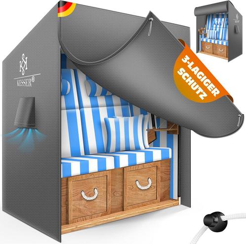 KESSER® Premium beschermhoes - Waterdicht - 135x105x175cm -, Tuin en Terras, Tuinmeubel-accessoires, Nieuw, Verzenden