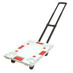 Meubelhond met handvat, kunststof, lvm. 150 kg  -  Wit  -, Verzenden