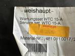 Weishaupt onderhoudsset WTC 15-A, Ophalen of Verzenden, Gebruikt