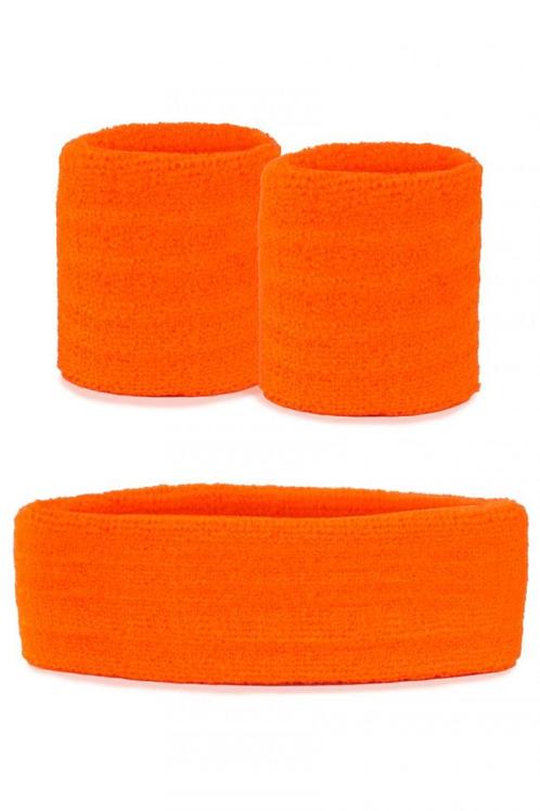 Kind Zweetbandjes Set Oranje Koningsdag Kinder Hoofdband Pol, Kleding | Dames, Carnavalskleding en Feestkleding, Accessoires, Nieuw