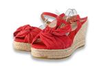 Kanna Sleehakken in maat 40 Rood | 10% extra korting, Kleding | Dames, Schoenen, Verzenden, Zo goed als nieuw, Schoenen met hoge hakken