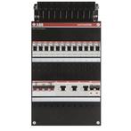 ABB busboard groepenkast 3 fase 12 groepen + aardlekautomaat, Ophalen of Verzenden, Nieuw