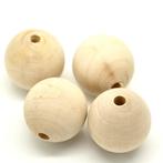 Houten kralen 50mm per stuk Houten kralen 50mm per st, Hobby en Vrije tijd, Knutselen, Ophalen of Verzenden, Nieuw
