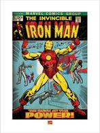 Kunstdruk Iron Man Birth of Power 60x80cm, Huis en Inrichting, Verzenden, Nieuw