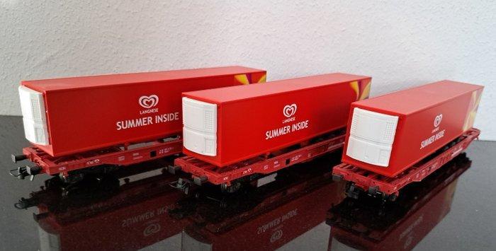 Roco H0 - 47633 - Model treinwagon (3) - Set van 3x Roco, Hobby en Vrije tijd, Modeltreinen | H0
